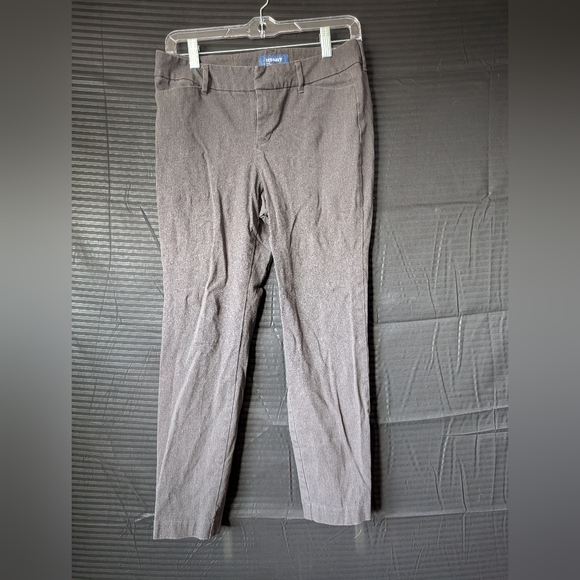 Old Navy Pants - Old Navy Women's Gray Straight-Leg Trousers